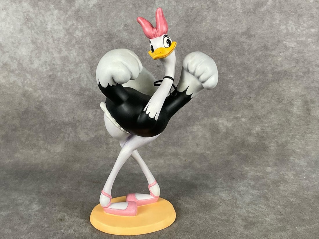 Disneys Fantasia Prima Ballerina: Walt Disney Classics Collection Fantasia Prima Ballerina, Madame Upanova is complete with COA and box. The figure has paint loss near neck, otherwise good condition. Box measures 12 inches long x 8 in