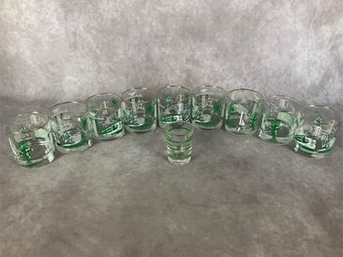 Southern Railways Gold Rimmed Glasses