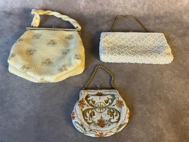 1950's Beaded Purses