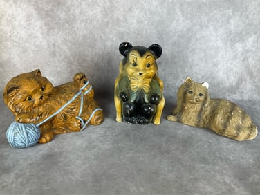 Chalkware Animals