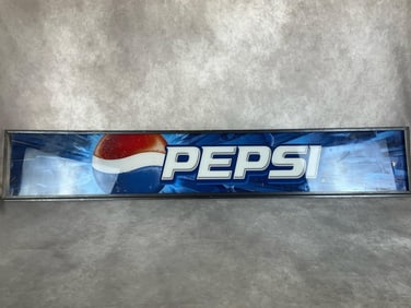 Pepsi Vending Machine Sign