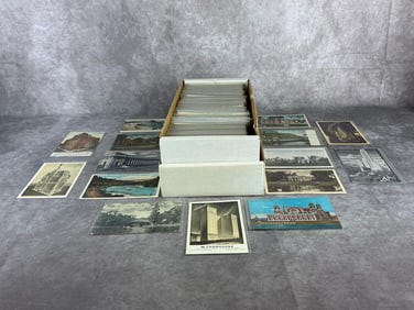 Lot of Approximately 700 Postcards