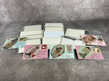 Lot of Approximately 200 Postcards
