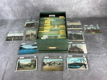 Lot of Approximately 400 Postcards