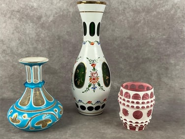 Bohemian Glass Accents