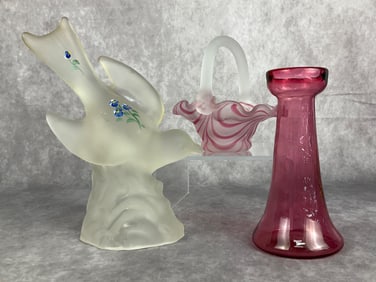 L.E. Smith & Murano Glassware