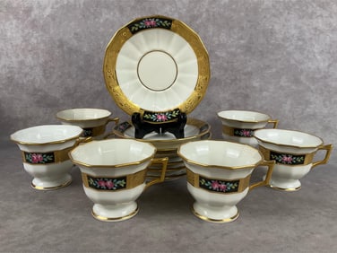 Wallendorf Teacups & Saucers
