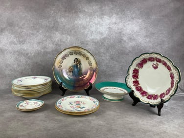 Minton Basket of Roses Bowls & More