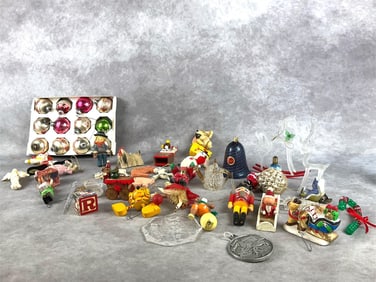 Vintage to Modern Christmas Ornaments