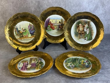 Limoges Gold Rimmed Plates