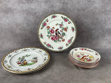 Whieldon Ware Plates & Saucers