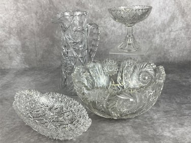 Cut Crystal Serving Finds