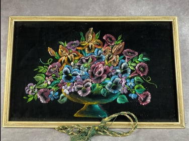Mid Century Modern Felt Art