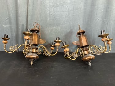 Matching Pair of Chandeliers