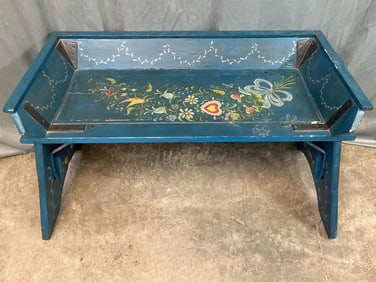 Hand Painted Buggy Seat