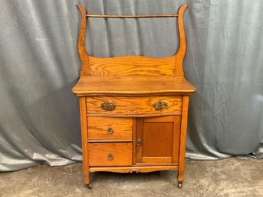 Oak Washstand