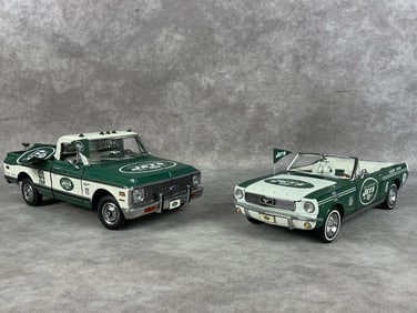 Danbury Mint New York Jets Team Car & Pickup