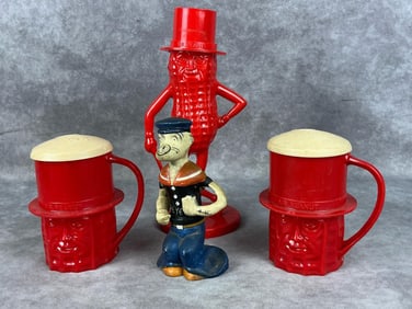 Popeye & Mr. Peanut Collectables