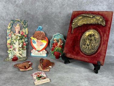Antique 3D & Honeycomb Valentines