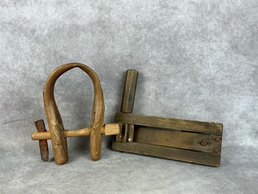Wooden Yoke & Noisemaker