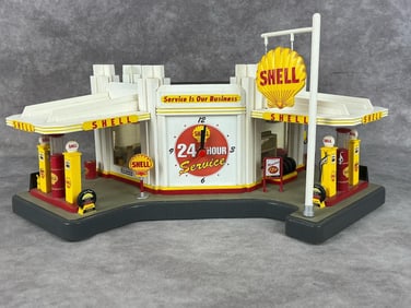 Danbury Mint Shell Service Station