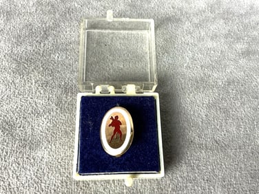 14k Hercules Powder Employee Badge Pin