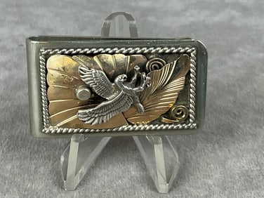 Handmade 14k & Silver Money Clip