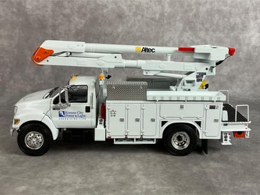 First Gear Utility Bucket Toy Truck