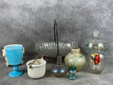 Antique Glassware Lot
