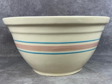 Pink & Blue Ovenware Mixing Bowl