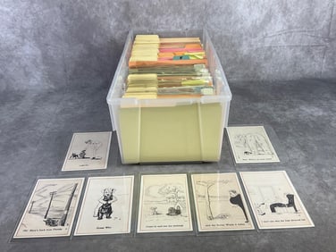 Lot of Approximately 700 Postcards