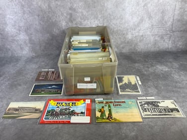 Lot of Approximately 700 Postcards