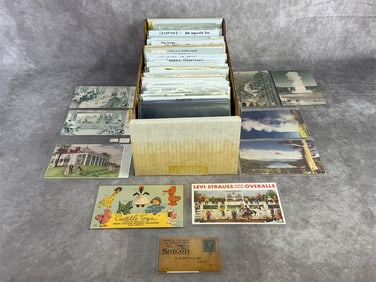 Lot of Approximately 700 Postcards