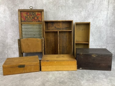 Wooden Storage Pieces