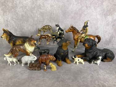 Vintage Animal Figurines