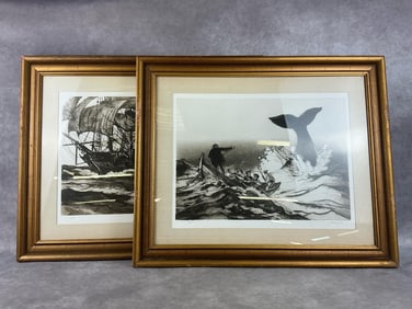 Jack Coughlin Signed Etchings