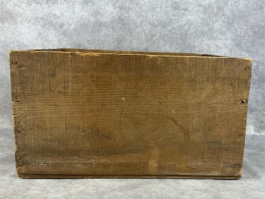 Estelle Wooden Peach Crate