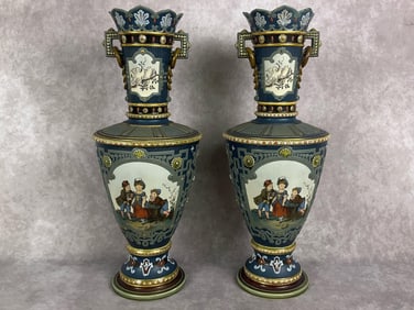 Villeroy & Boch Mettlach Vases
