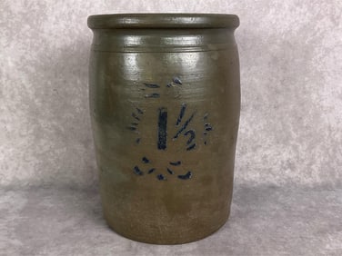 Stoneware 1 1/2 Gallon Crock