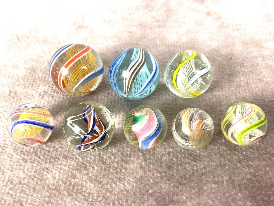 German Latticino Marbles (1 of 9)