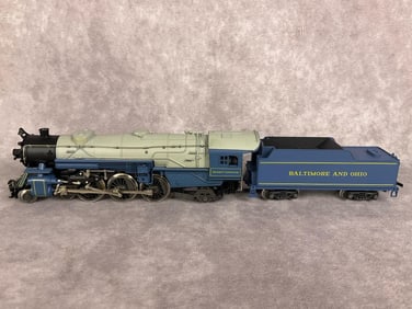 Baltimore & Ohio Engine With Tender