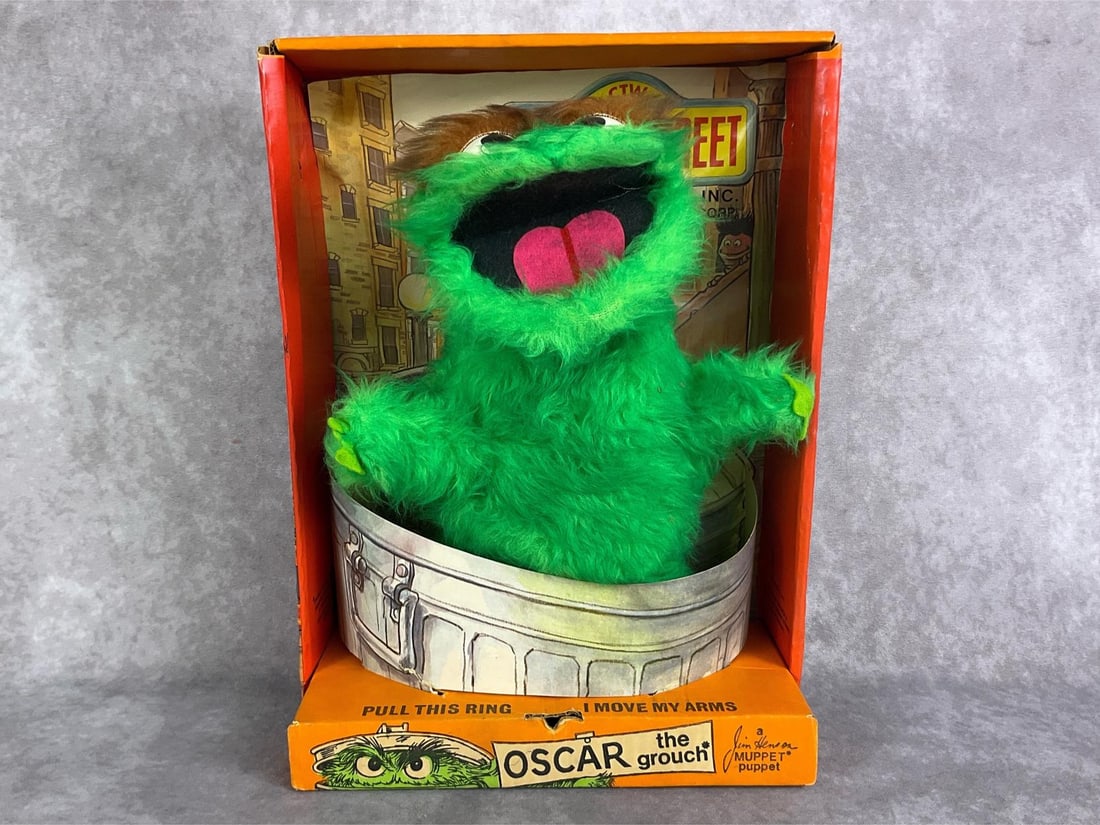 Oscar The Grouch Puppet (1 of 7)