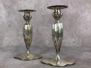 Sterling Silver Candlesticks