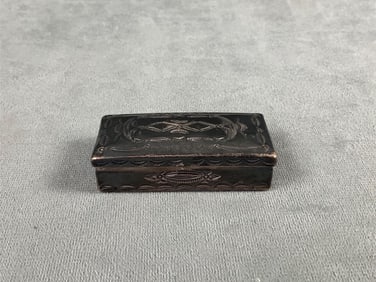 Sterling Silver Snuffbox