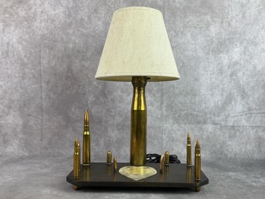 Trench Art Lamp