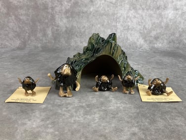 Hagen-Renaker Cavemen Lot
