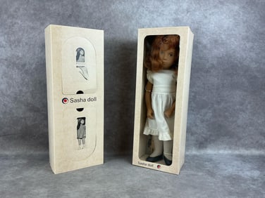 Sasha Redhead White Dress Doll