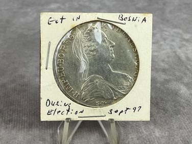 1780 Restrike Silver Coin