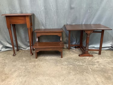 Bartley Collection Tables & Bed Stool