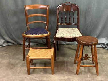 Antique Chairs & Stools